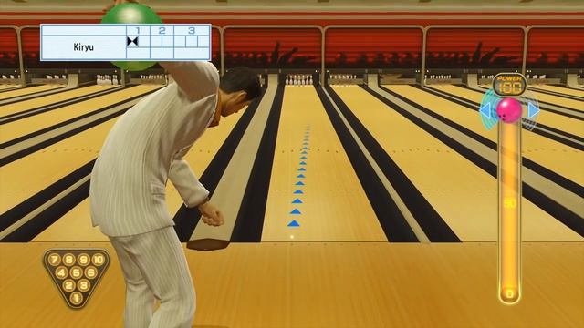 Yakuza 0 - Bowling - How To Get A Turkey