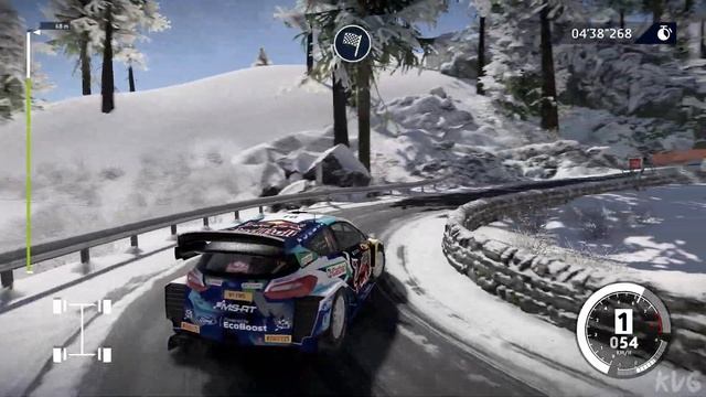 WRC 10 FIA World Rally Championship - Agnieres-en-Devoluy Reverse (Rallye Monte-Carlo) - Gameplay смотреть онлайн