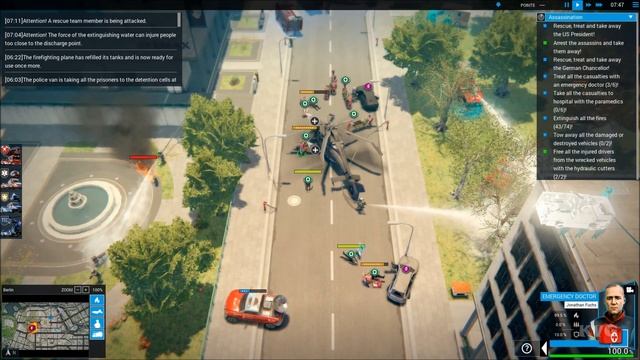 Emergency 5 - Walkthrough - Final Part 34 - Assassination (Save Obama & Merkel) | Ending (PC HD) смотреть онлайн