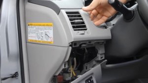 Снятие передней панели тойота королла 140/150