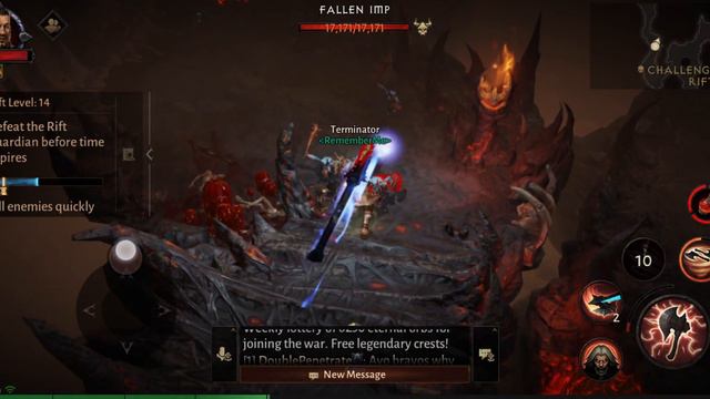 Challenge Rift Level 14 Solo Dungeon (Diablo Immortal) смотреть онлайн