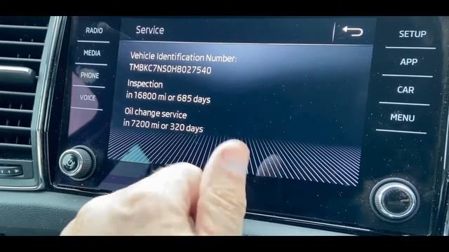 Service Due Dates ŠKODA Kodiaq In Days & Miles смотреть онлайн