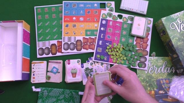 Знакомство с настольной игрой "VERDANT" смотреть онлайн