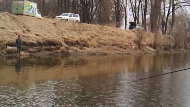 Видео. На реке Тула, устье, рыбалка. смотреть онлайн
