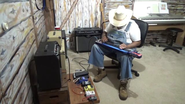 Lap Steel D Blues looping смотреть онлайн