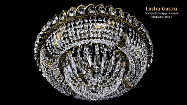 Хрустальная люстра «Кольцо Классика под бронзу» - Гусь-Хрустальный завод смотреть онлайн