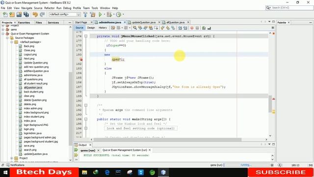 6. Quiz or Exam Management System in java - All Question Page (JFrame, Mysql Database, Netbeans IDE смотреть онлайн