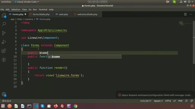 Livewire Form Validation | Livewire Tutorial with Laravel 8 | Learning Points смотреть онлайн