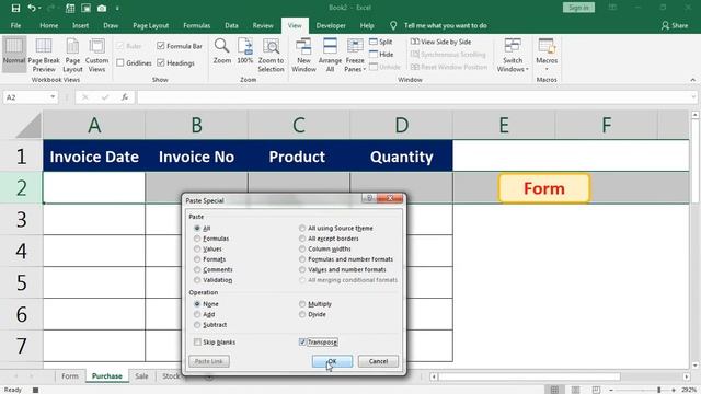 sales and purchase Data Entry and Record Maintain  in excel смотреть онлайн