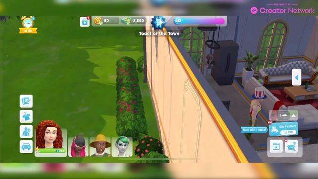 The Sims Mobile 'GLORIOUS' Gala House tour смотреть онлайн