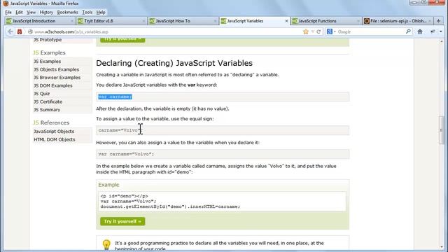 11. JavaScript Basics for Selenium IDE смотреть онлайн