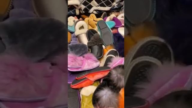 Домашняя обувь из овечьего меха смотреть онлайн