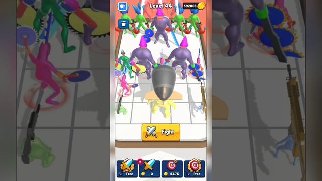 MAX LEVEL in Chainsaw Head: Run and Merge Game смотреть онлайн