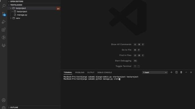 Fresh Django install in a virtual Environment смотреть онлайн