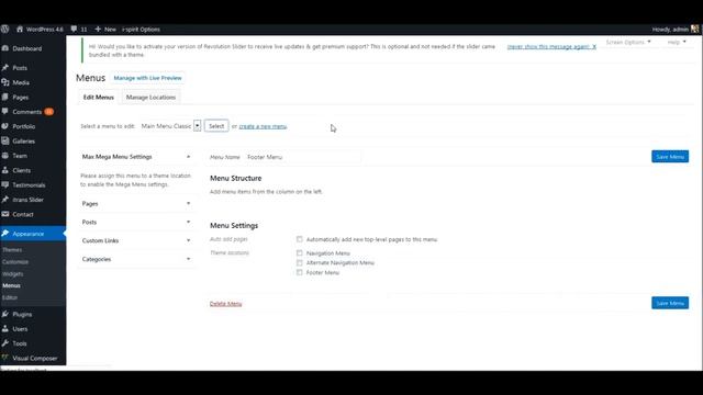 WordPress Demo Content Import (theme i-spirit) смотреть онлайн