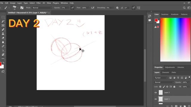 Day 2 ( 30 days draw challenge - Marc Brunet) смотреть онлайн