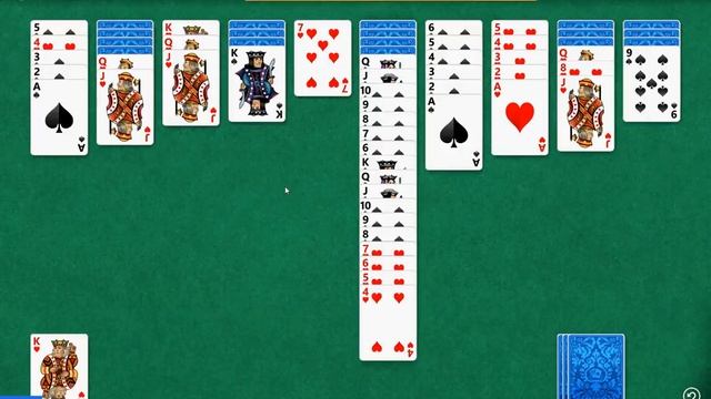 Spider\Expert I - Finish 4 stacks in no more than 100 moves смотреть онлайн