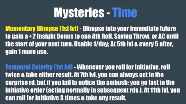 1E Pathfinder Oracle - The Time Mystery смотреть онлайн
