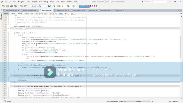 Airline Management System смотреть онлайн