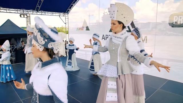 Театр моды "ГРАЦИЯ", коллекция - "Королевы Севера" // шоу-фестиваль АРТ-ПОДИУМ 2021 смотреть онлайн