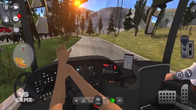 Mercedes Benz Shuttle Bus Drive to Rize - Bus Simulator Ultimate Gameplay смотреть онлайн