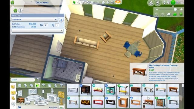Sims 4 Crick Cabana Reno *On a Budget* | The Sims 4 смотреть онлайн