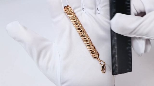 Золотой браслет плетение Фантазийное ТД Эстет 01Б710304 смотреть онлайн