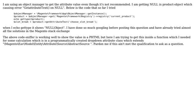Magento: Get attribute value in magento2 смотреть онлайн