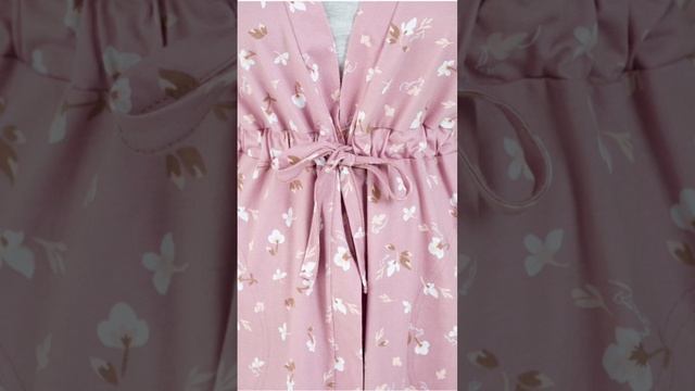 Комплект халат-сорочка для будущих и кормящих мам❤️ #одеждадлябудущихмам #соберемвроддом смотреть онлайн