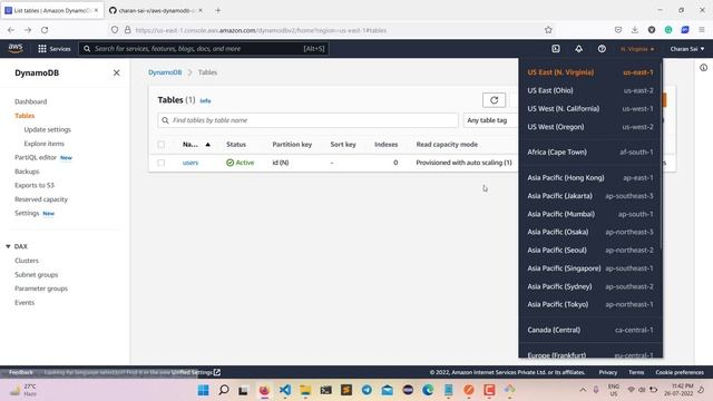 Amazon DynamoDB CRUD operations in Nodejs | Backend Development with AWS смотреть онлайн
