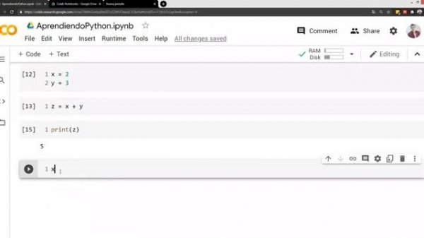 Introducción a Python con Google Colaboratory
