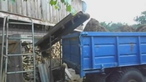 Ленточный транспортер для навоза