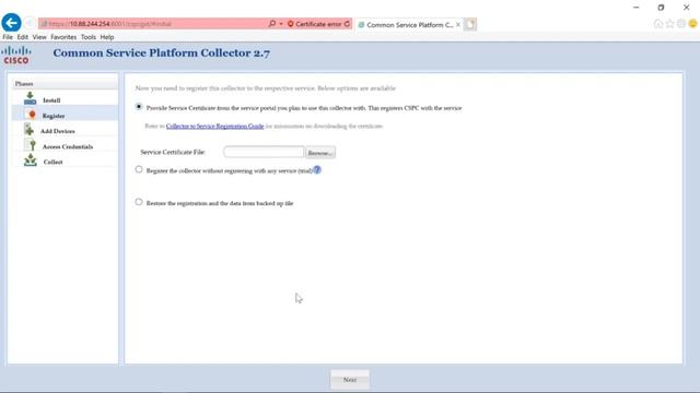 Instalación del CSPC de SNTC – Paso 3 смотреть онлайн