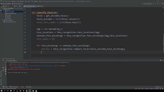 Face Recognition in Python (with the solution to install dlib, CMake and face_recognition) смотреть онлайн