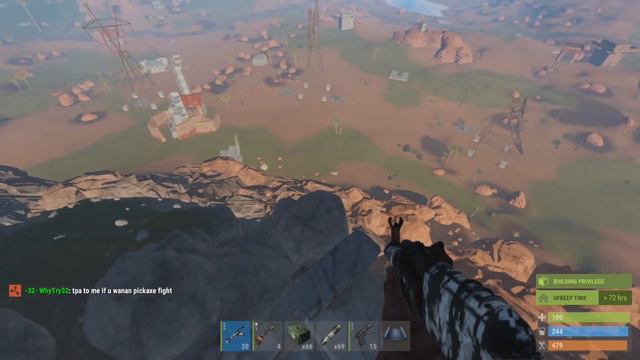 Trap Base Trolling in a BATTLEFIELD SERVER! - Rust смотреть онлайн