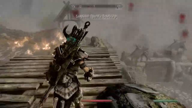 Lets play Skyrim! Taking whiterun for the storm cloaks with Valkyrie mod PS4. смотреть онлайн