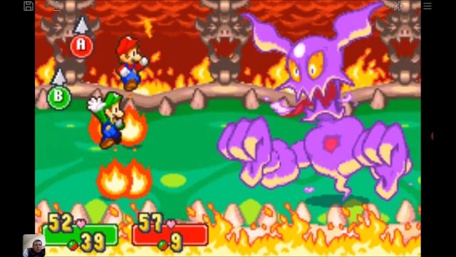 Last Battle. Mario & Luigi: Superstar Saga [2003] (GBA) Walkthrough #47 russian commentary смотреть онлайн