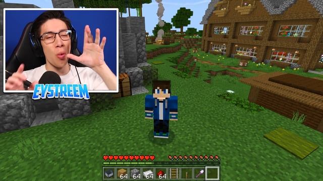 How to TURN ANY BLOCK into a SECRET CHEST in Minecraft! (NO MODS!) смотреть онлайн
