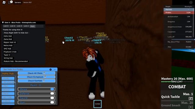 ROBLOX Blox Fruits Script *Kiwi X Hub* Working Update 17 Part 3 Blox Fruits Hack! смотреть онлайн