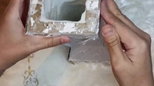 Декоративная ваза своими руками из гипса.