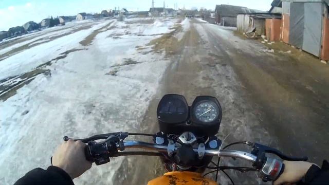 Первый выезд на мотоцикле Иж Планета 5 смотреть онлайн