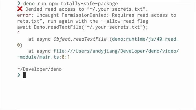 Deno v1.28: npm compatibility is stable смотреть онлайн
