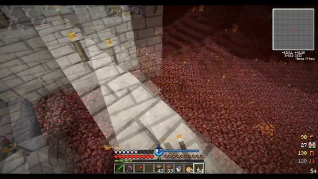 Minecraft: Техномагический. s2 #13 В Ад за песком душ смотреть онлайн