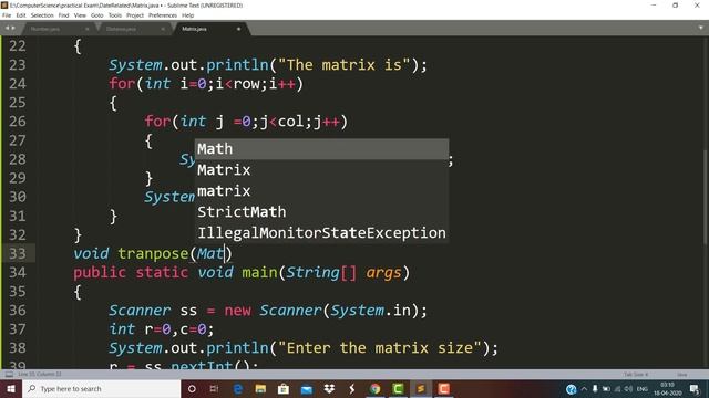 Matrix Transpose смотреть онлайн