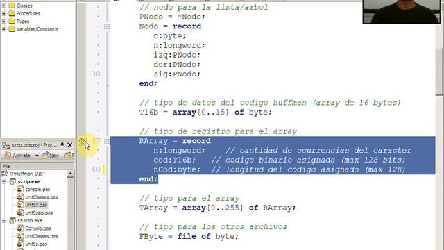 Algoritmos I con Pascal - TP Huffman (parte 2) смотреть онлайн