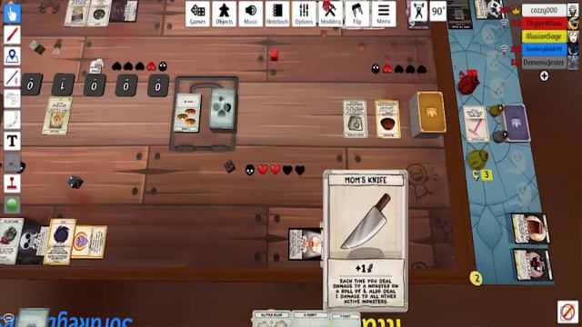 Binding of Isaac: Four Souls Match 09 || Glass Cannon Eden смотреть онлайн