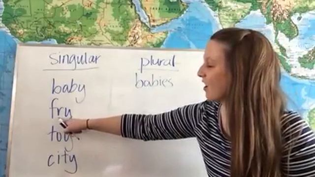 Plural Spelling Rules: Consonant + Y смотреть онлайн