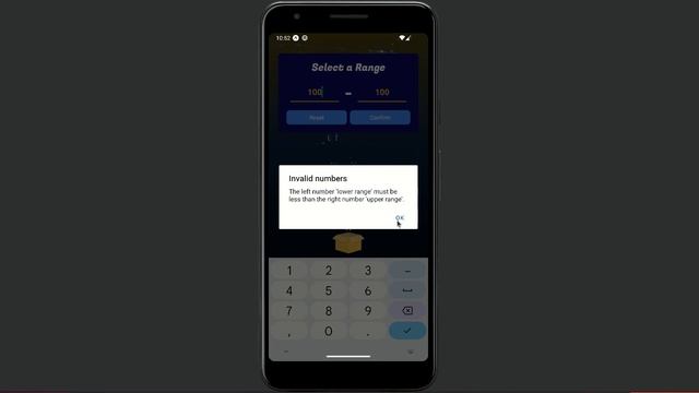 Guess-Number (React-Native) смотреть онлайн