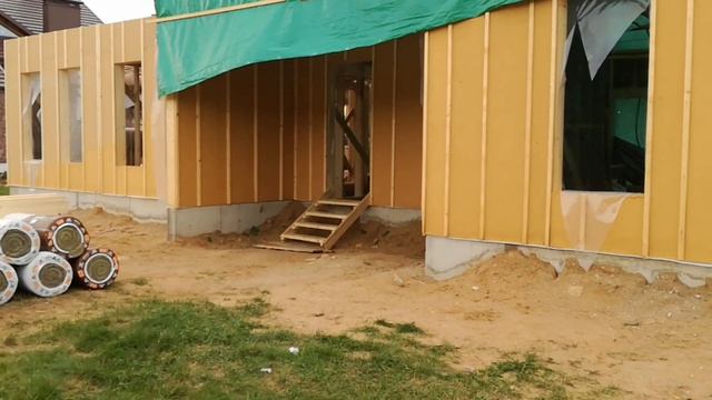 Каркасный дом с плоской крышей смотреть онлайн