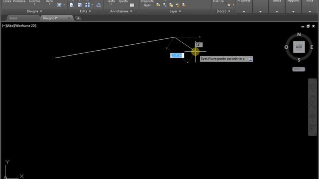 Linea con un angolo di autocad смотреть онлайн